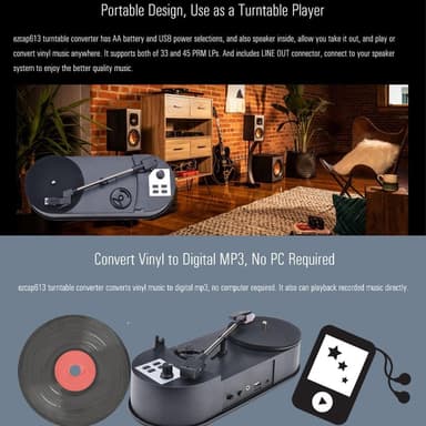 EzCap Vinyl til MP3-omformer