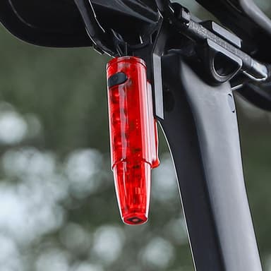 WEST BIKING Sykkelbaklys Laser Smart Bremseinduksjon Vanntett
