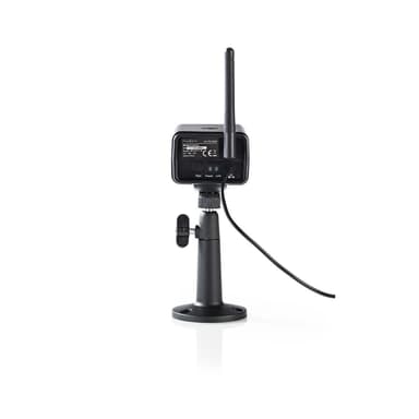 Nedis Digital Wireless Camera | 2.4 GHz | VGA | Innendørs og Utendørs | Nattsyn: 5.00 m | Betraktningsvinkel: 73 ° | Sort | IP54