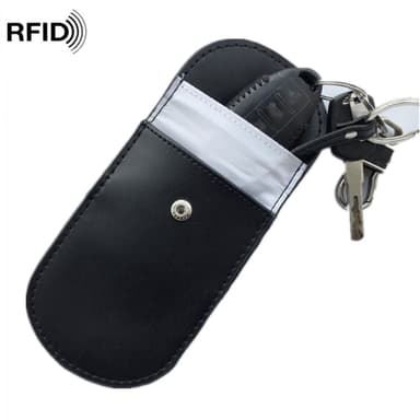 Bilnøkkelsignalblokkeringspose Tyverisikring RFID-blokkering
