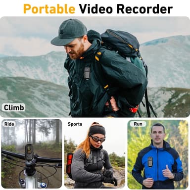 1080P Minikamera Action Cam Sport DV Videoopptakslomme