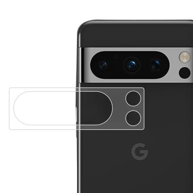 For Google Pixel 8 Pro kameralinsedeksel Herdet glasslinsefilm