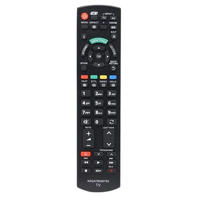 N2QAYB000752 TV fjernkontroll Erstatning for Panasonic TV
