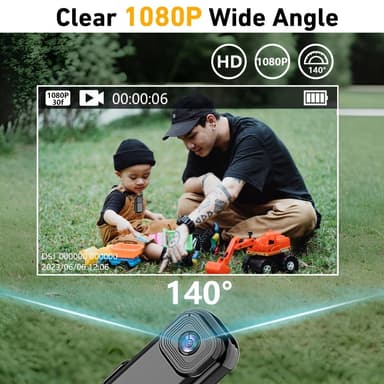 1080P Minikamera Action Cam Sport DV Videoopptakslomme