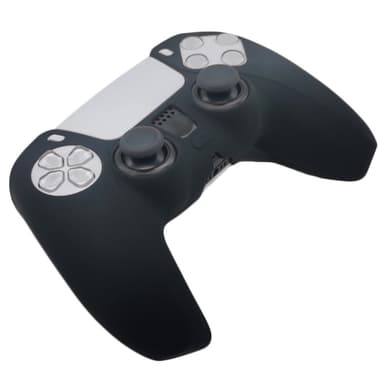 For Sony PlayStation 5 PS5 Silikonetui Anti-Slip Beskyttelse - Svart