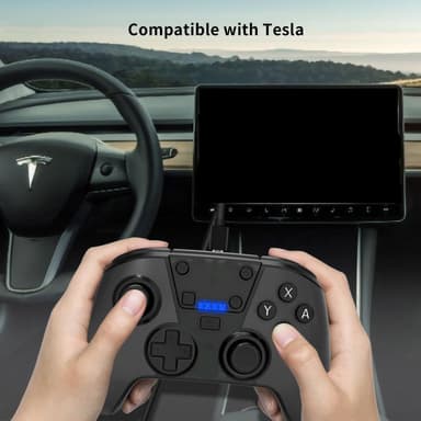 Trådløs spillkontroller kompatibel med Nintendo Switch/Lite/OLED/PC/Steam Deck