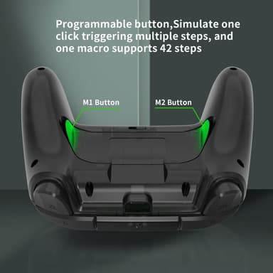 Trådløs spillkontroller kompatibel med Nintendo Switch/Lite/OLED/PC/Steam Deck