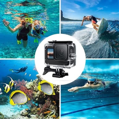 54-i-1 Tilbehør til GoPro Hero 12 11 10 9 Massevis av gode ting