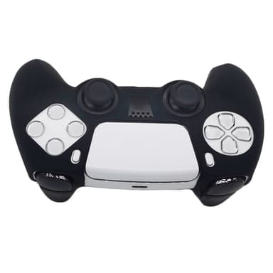 For Sony PlayStation 5 PS5 Silikonetui Anti-Slip Beskyttelse - Svart