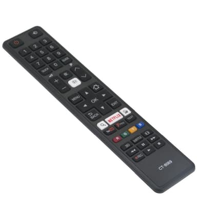 CT-8069 TV fjernkontroll Erstatning for Toshiba Smart TV