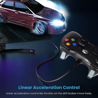 Gamepad Joystick Spillkontroller til Xbox 360 PC Windows