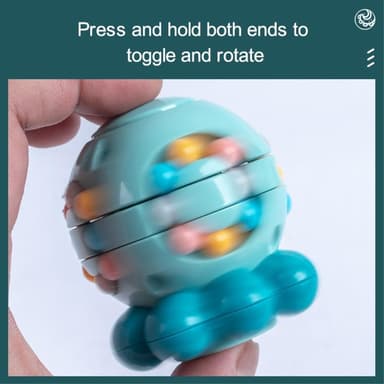 Magic Bean Fidget Toy Puzzle Leketøy Blekksprut Stressavlastning
