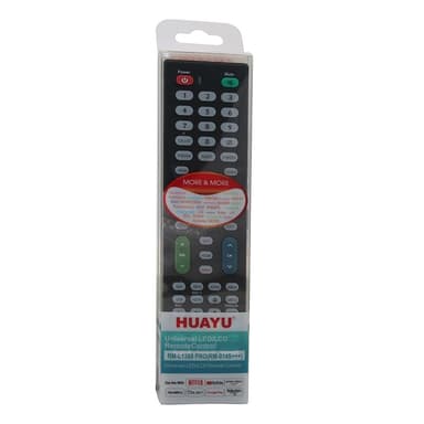 HUAYU RM-L1388 Pro TV fjernkontroll LCD LED Erstatning