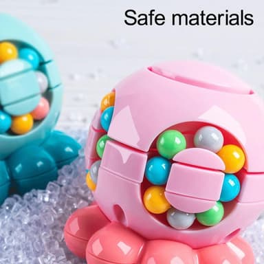 Magic Bean Fidget Toy Puzzle Leketøy Blekksprut Stressavlastning