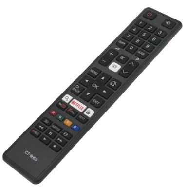 CT-8069 TV fjernkontroll Erstatning for Toshiba Smart TV