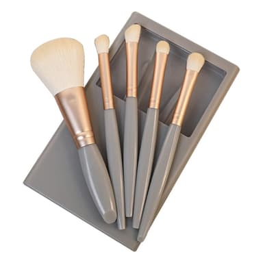 5 stk Concealer Blending Brush Kit fibersminke Øyenskygge sminke