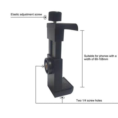 5-i-1 actionkameratilbehør Sett hodestroppklips osv for GoPro