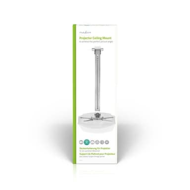 Nedis projektor Mount | Fullbevegelig | 10 kg | Roterbar | Tiltbar | Stål | Sølv