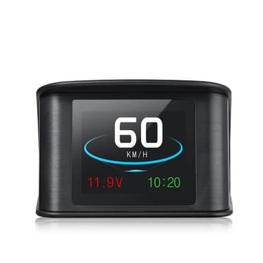 GPS-hastighetsmåler. Digital skjerm. Bilhastighetsprojektor