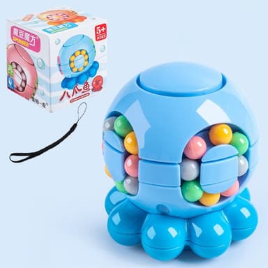 Magic Bean Fidget Toy Puzzle Leketøy Blekksprut Stressavlastning