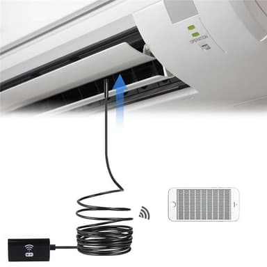 Inspeksjonskamera for Android og PC - 8-LED og 5 m kabel