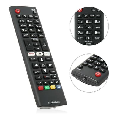 AKB75095308 TV Fjernkontroll Erstatning for LG Smart TV