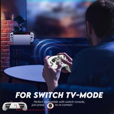 Kompatibel med Nintendo Switch Bluetooth Control Gamepad Turbo-funksjon