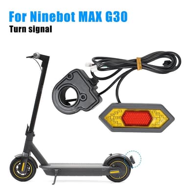 For Ninebot Max G30 baklys Blinklys LED Scooter baklampe