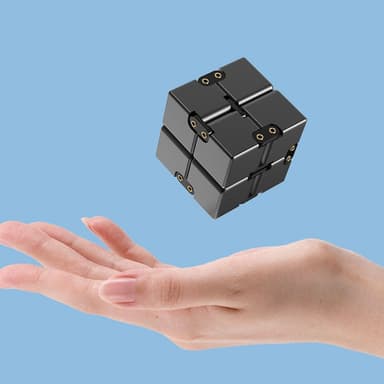Fidget Toy Stress Relaxation Infinite Cube Flip Cube Blå