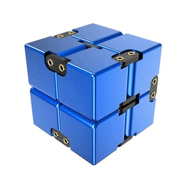 Fidget Toy Stress Relaxation Infinite Cube Flip Cube Blå