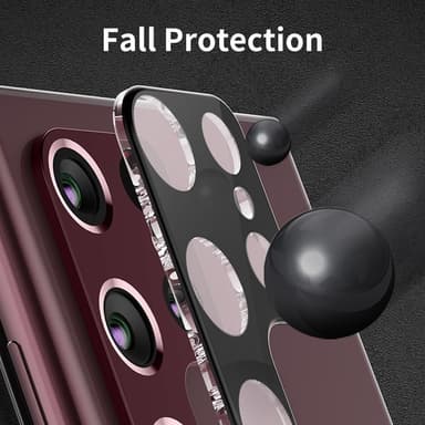 2-Pack ENKAY kameralinsedeksel til Samsung Galaxy S24 Ultra