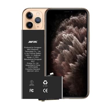 IPARTSEXPERT Batteri 3046mAh iPhone 11 Pro