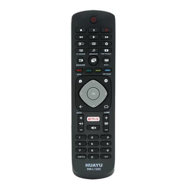 HUAYU TV fjernkontroll Erstatning for RM-L1285 Philips LCD LED