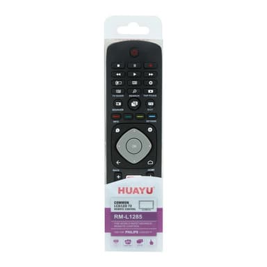 HUAYU TV fjernkontroll Erstatning for RM-L1285 Philips LCD LED