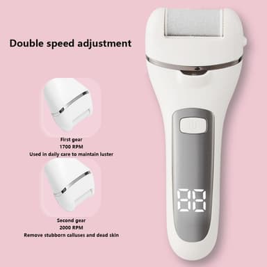 Elektrisk fotsliper Foot Callus Remover Pedikyrverktøy Fotpleie