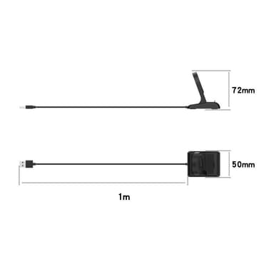 For TicWatch Pro 5 3 3 LTE Pro X Laderladekabeldokk