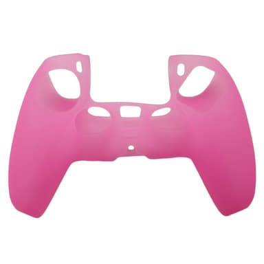 For Sony PlayStation 5 PS5 Silikondeksel Anti-Slip Beskyttelse - Rosa