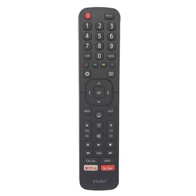 Erstatning av TV-fjernkontroll for Hisense EN2B27