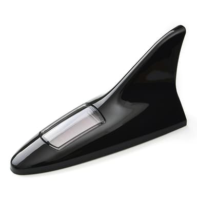 Soldrevet Shark Fin biltak Bakvinge 8 LED blinklys billys