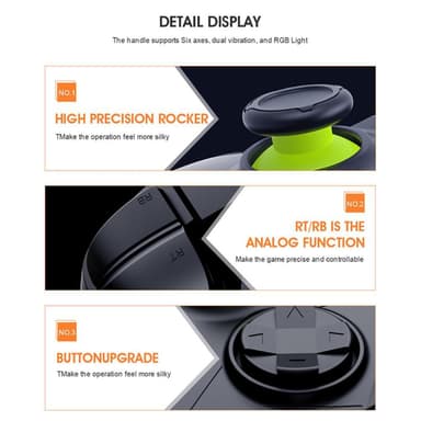 Gamepad Joystick Trådløs spillkontroller for Xbox One PC Windows