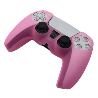 For Sony PlayStation 5 PS5 Silikondeksel Anti-Slip Beskyttelse - Rosa