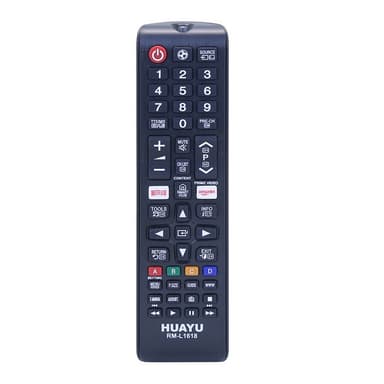 HUAYU TV fjernkontroll Erstatning for RM-L1618 Samsung LCD TV