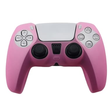 For Sony PlayStation 5 PS5 Silikondeksel Anti-Slip Beskyttelse - Rosa