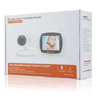 Trådløs video babymonitor LCD med skjerm Night Vision SP850