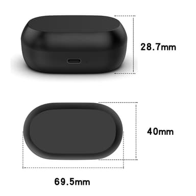 Dock for Jabra Elite 7 Pro ørepropper Ladebrett Ladekabel