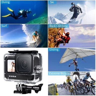Tilbehør til GoPro Hero 12 11 10 9 Mye gode ting
