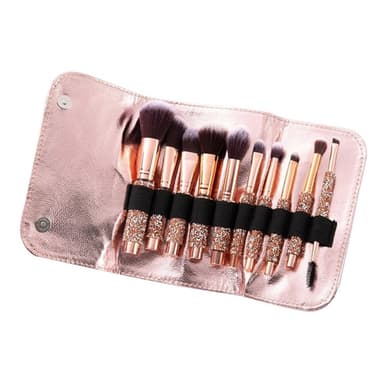 10 stk Concealer Blending Blusher Brush makeup Øyenskygge sminke