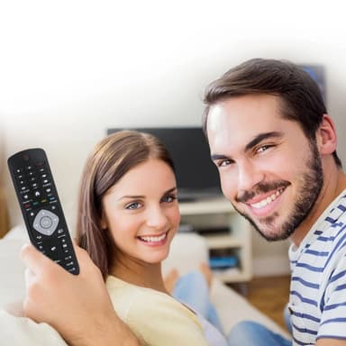 TV-fjernkontroll Erstatning for Philips YKF347-003