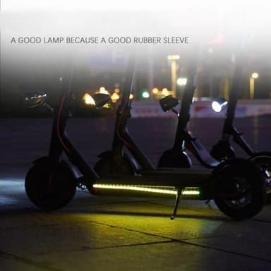 Xiaomi M365 Scooter høyt lyst LED-stripelys Batteridrevet fargerikt lystau