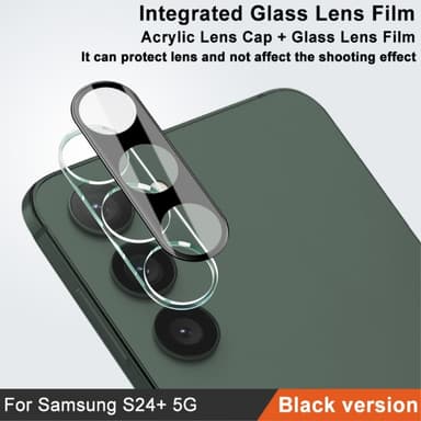 IMAK til Samsung Galaxy S24+kameralinsedeksel i herdet glass linsefilm